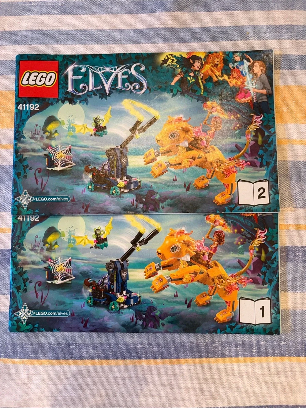 LEGO Elves Set 41192: Azari & the Fire Lion Capture